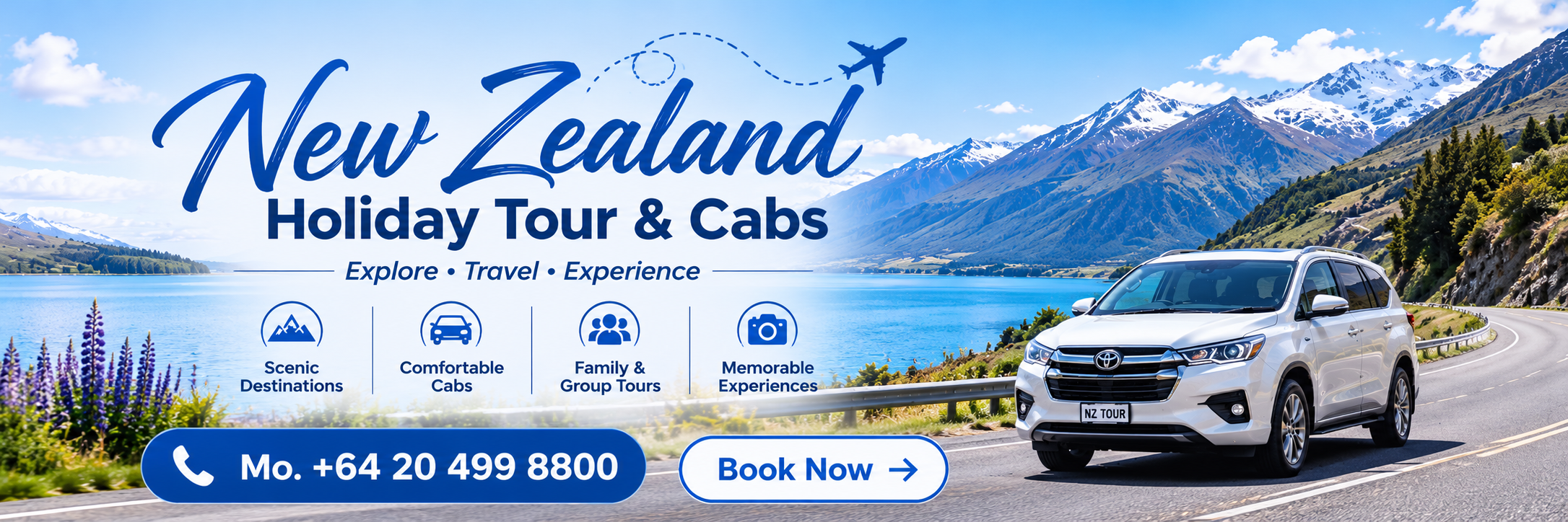New Zealand Holiday Tour & Cabs
