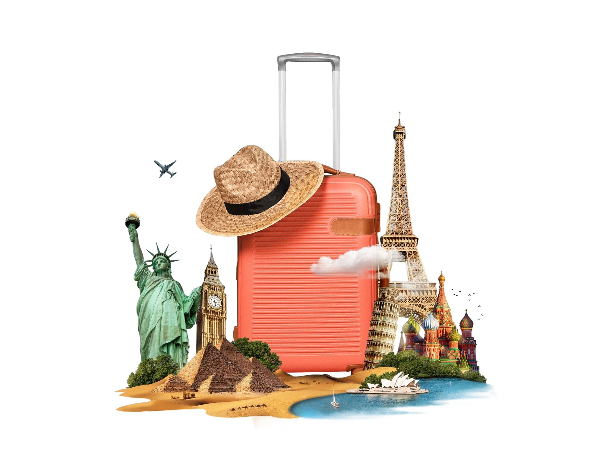 Travel landmarks